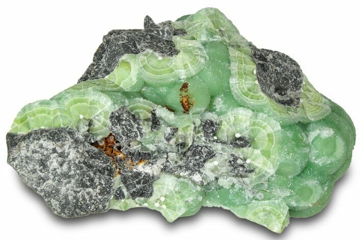 Sparkly Botryoidal Green Wavellite Formation - Arkansas #320556